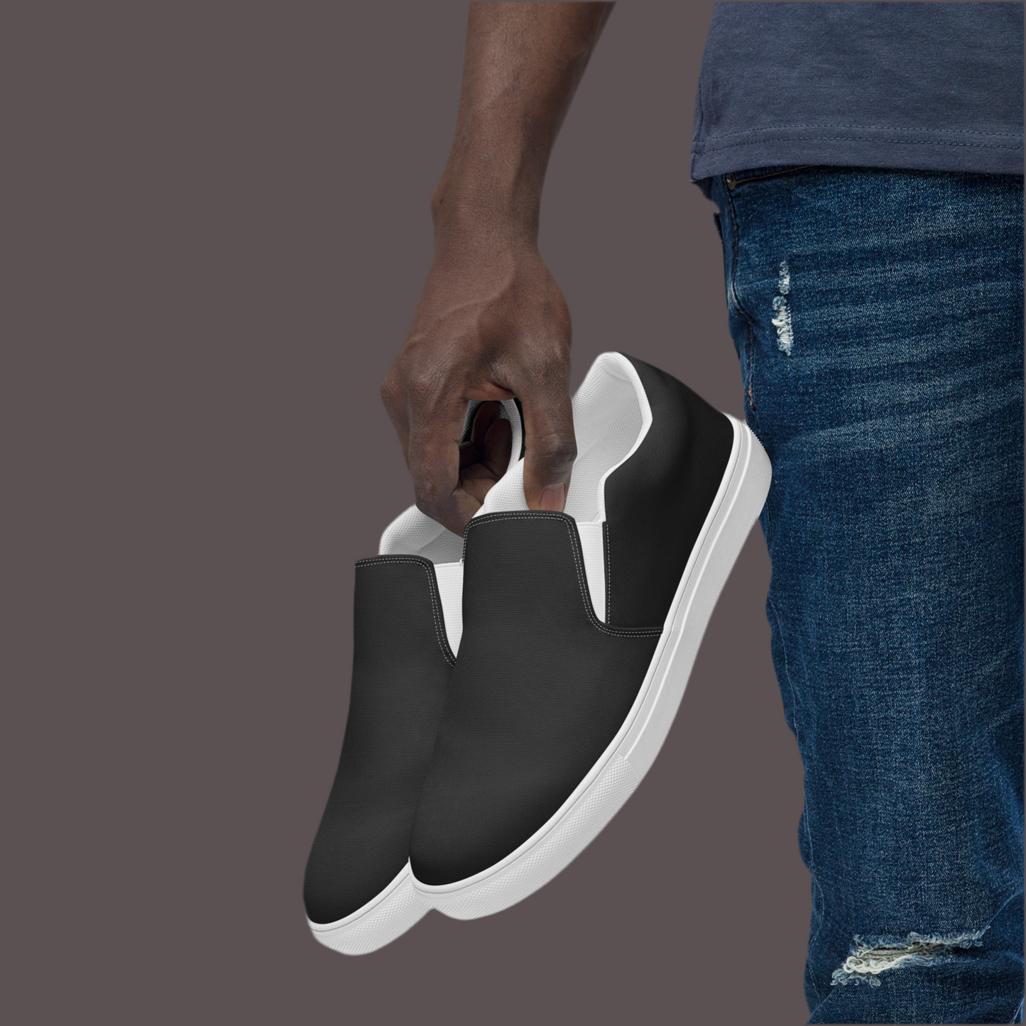 Men’s slip-on canvas shoes
